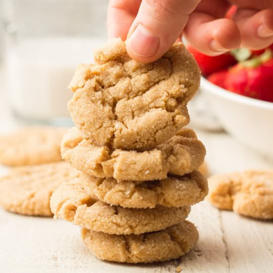 Vegan Peanut Butter Cookies