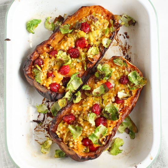 Festive Stuffed Squash