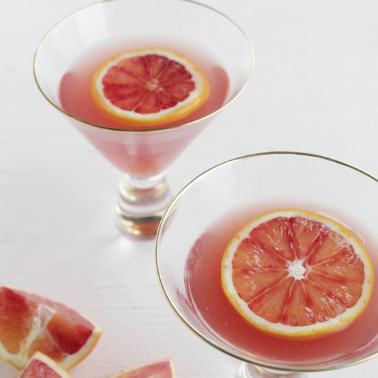 Pomegranate & Blood Orange Martini