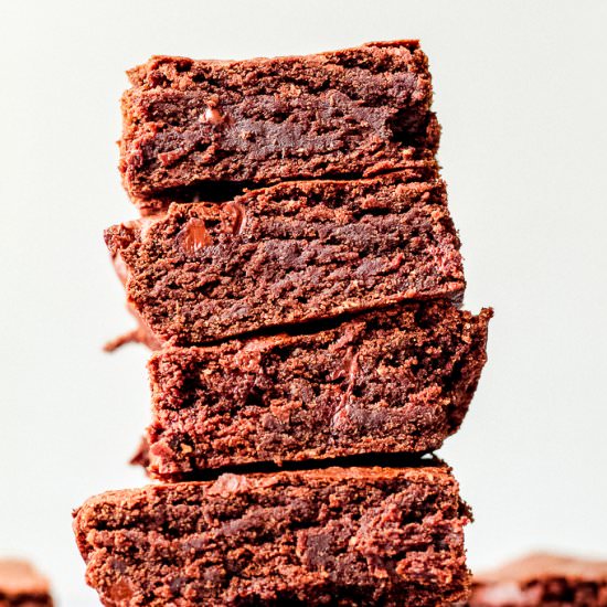 Vegan Peanut Butter Brownies