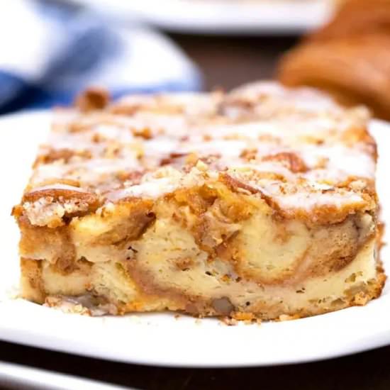 Croissant French Toast Casserole