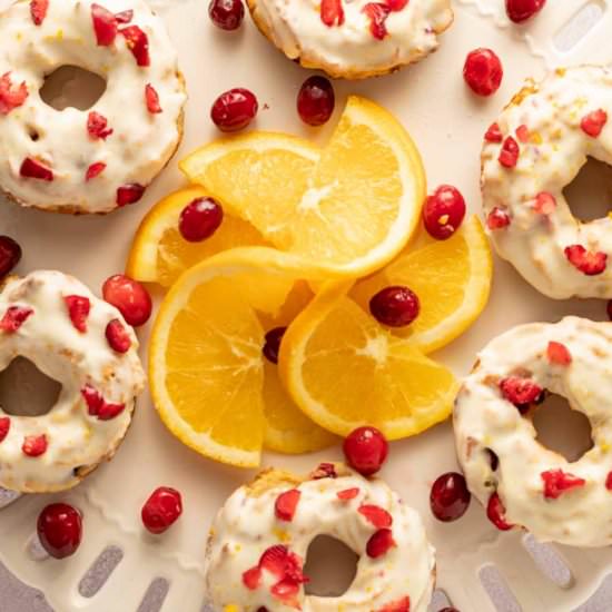 Keto Cranberry Donuts