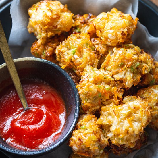 deep fried veggie mix