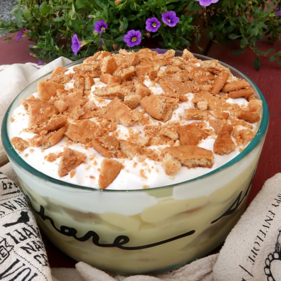 Peanut Butter Banana Pudding