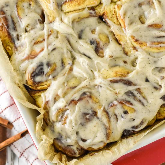 Brioche Cinnamon Rolls