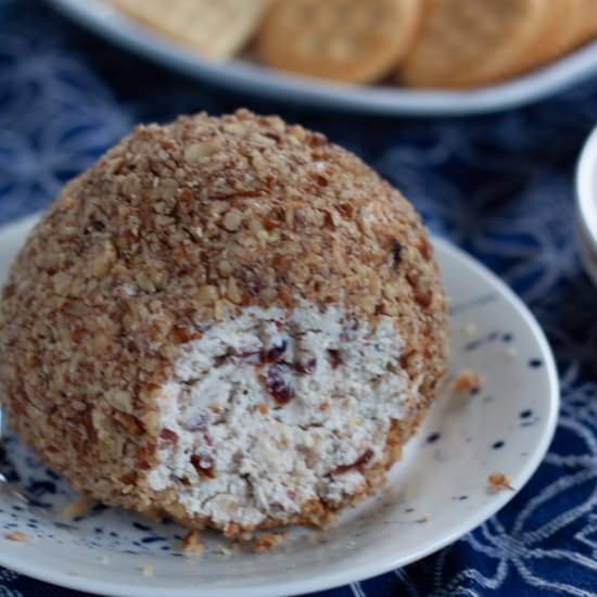 Cranberry Nut Goat Cheese Ball