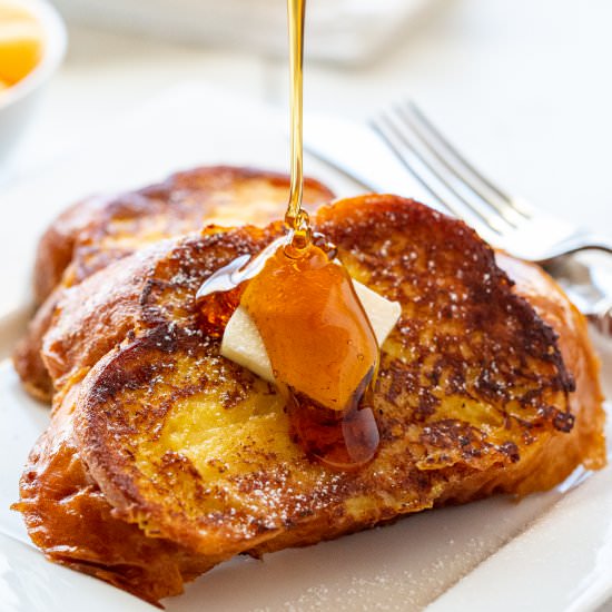 Eggnog French Toast