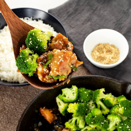 Healthy Sesame Chicken Recipe