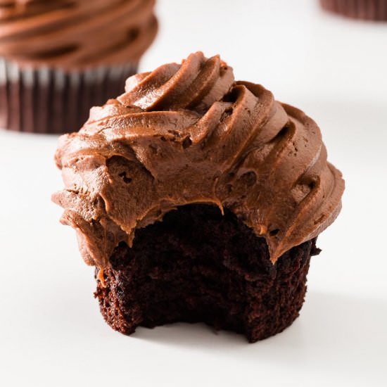 The Best Chocolate Cupcakes