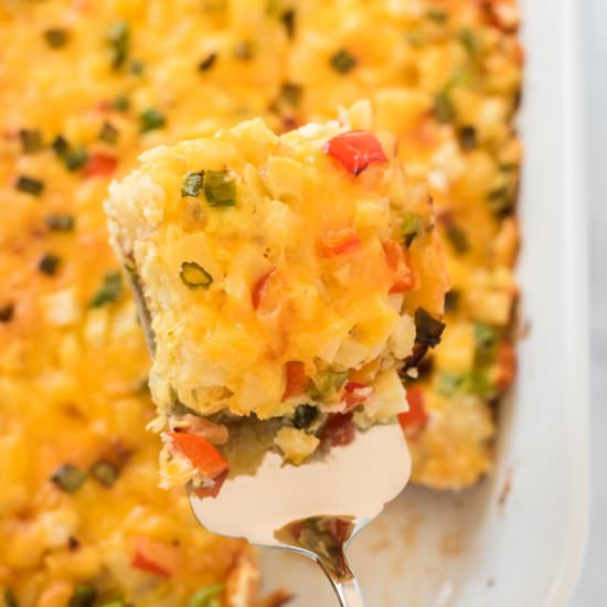 Hash Brown Egg Casserole