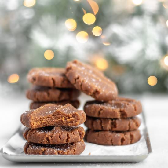 No Bake Gingerbread Cookies