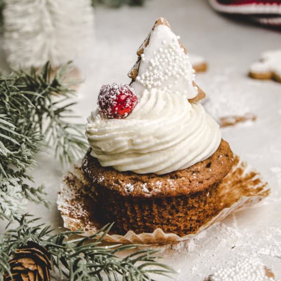 Gingerbread Cupcakes