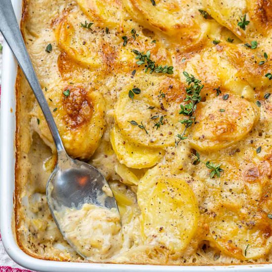 EASY POTATOES AU GRATIN