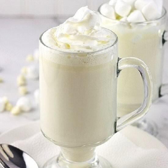 easy white hot chocolate