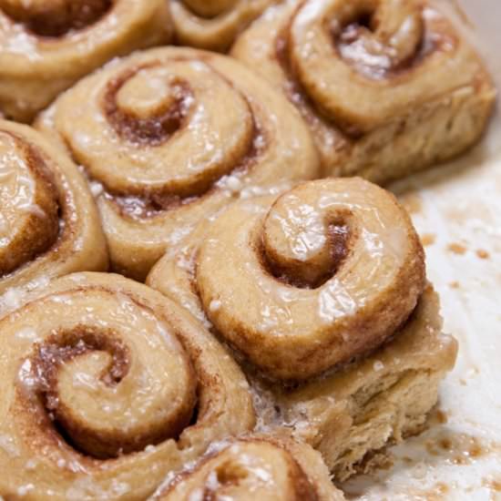 Sourdough Cinnamon Rolls