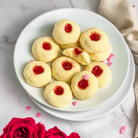 Thumbprint Cookies With Jam