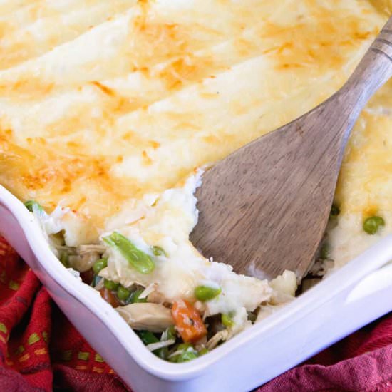 Leftover Turkey Shepherd’s Pie