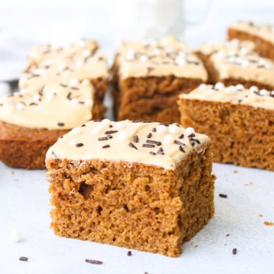 Gingerbread Sheet Cake