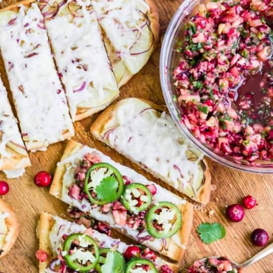 vegan flatbread