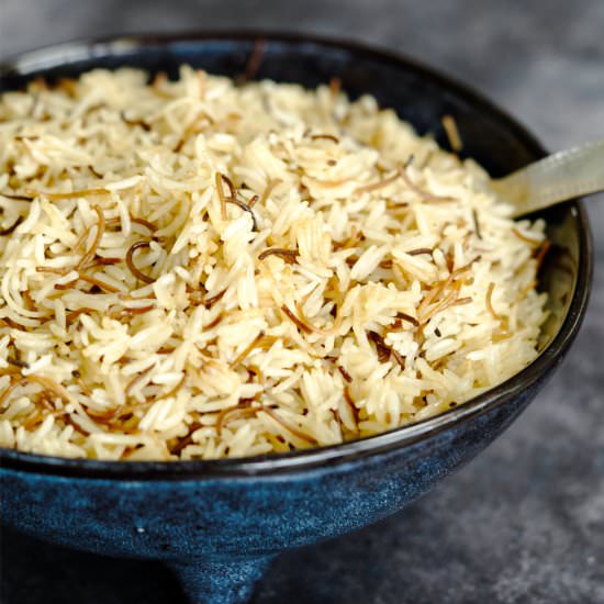Vermicelli Rice (Lebanese Rice)