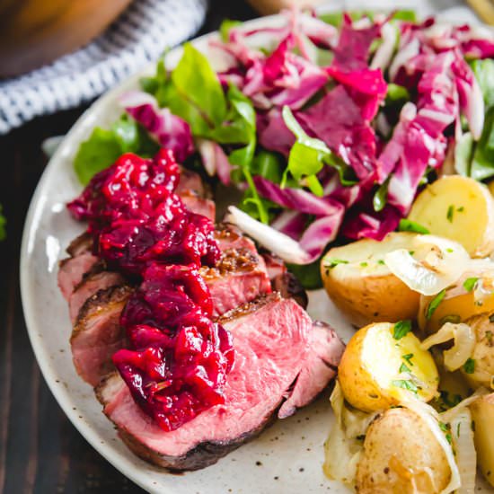 Pan Seared Duck Breast