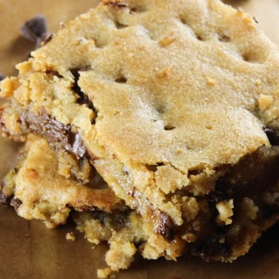 Chewy Chocolate Chip Blondies