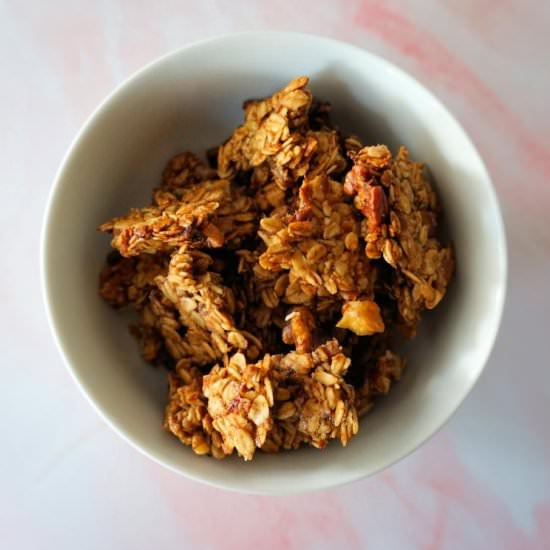 banana granola