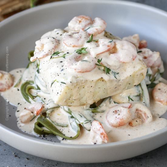 Creamy Shrimp Sauce for Fish