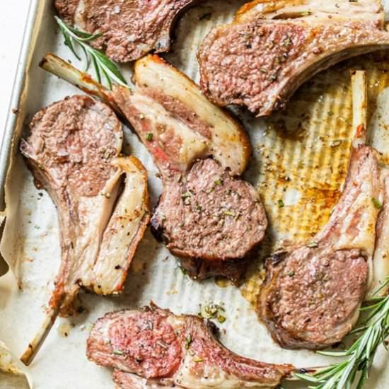 Frenched Rack of Lamb