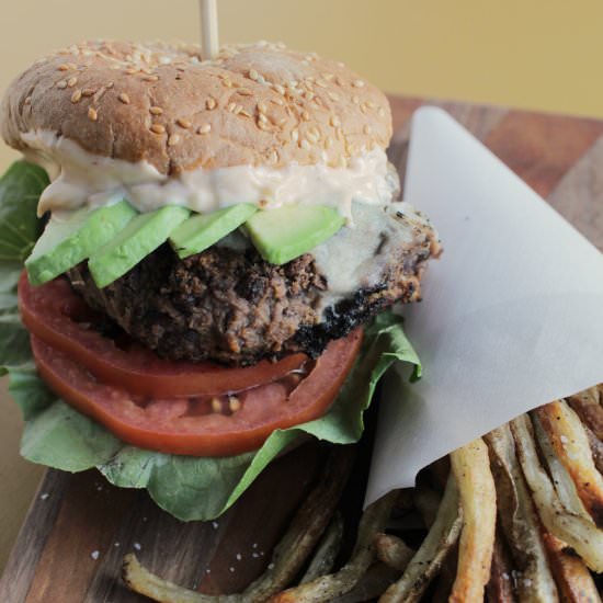 Southwest Veggie Burger
