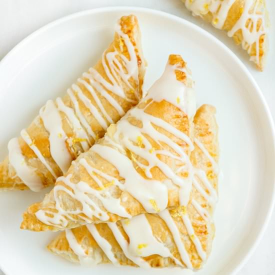 Lemon Cream Cheese Turnovers