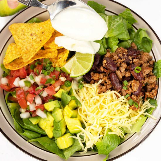 Healthy, Hassle-free Taco Salad