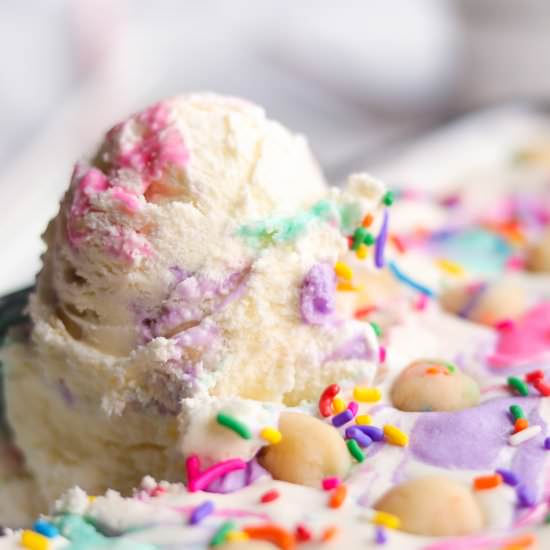 Sugar Cookie Dough Ice Cream