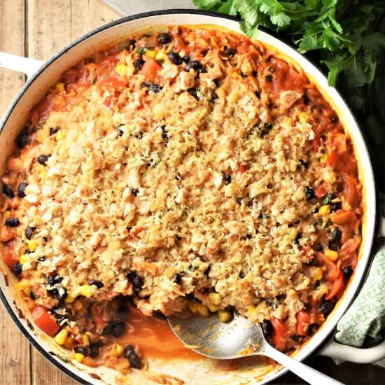 Mexican Turkey Rice Casserole