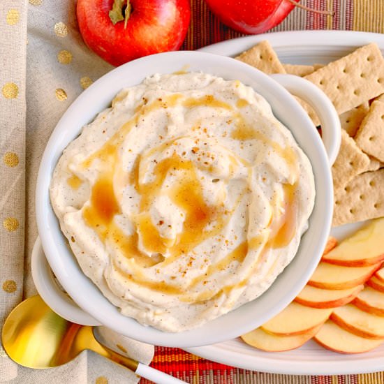 Old Bay Caramel Apple Dip