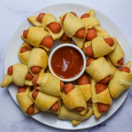 Vegan Carrot Pigs in a Blanket