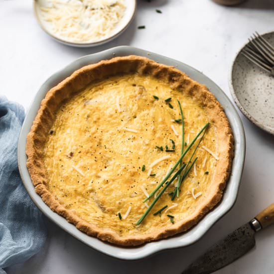 Keto Quiche Lorraine