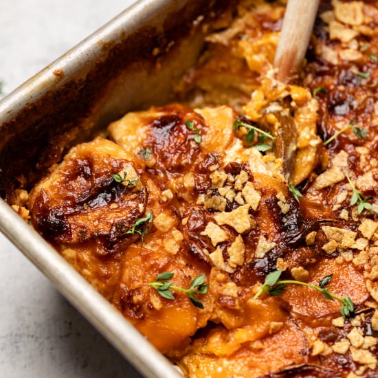 Sweet Potato Gratin
