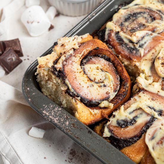 Hot Cocoa Rolls