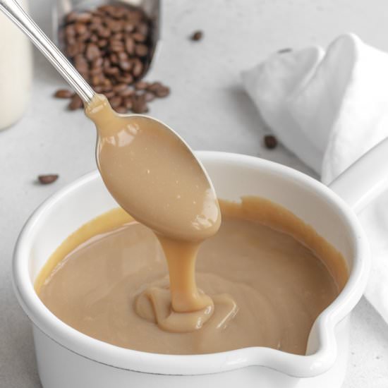 Vegan Coffee Custard