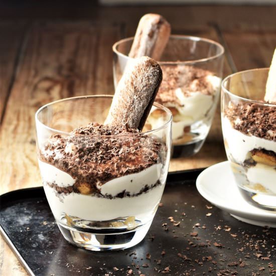 Tiramisu Cups (Healthy)