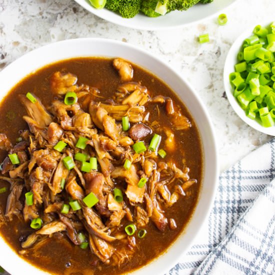 Easiest Crock Pot Chicken Teriyaki