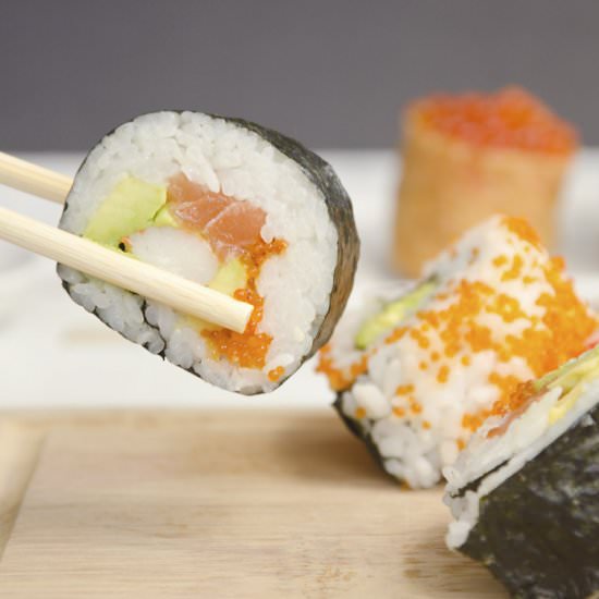 Home-made Sushi Rolls