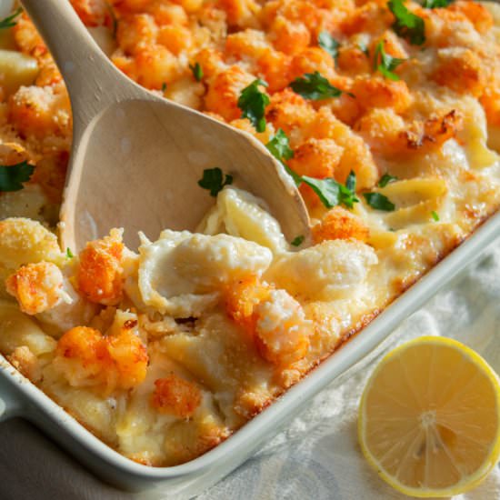 Lobster Mac and Cheese with Brie