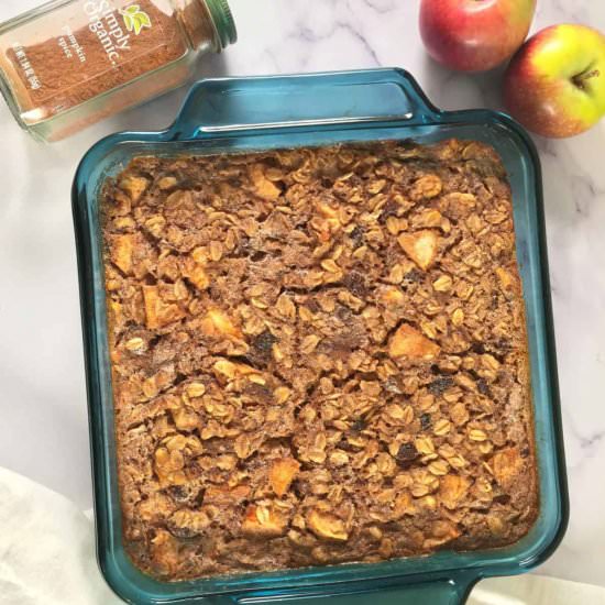 No Sugar Baked Oatmeal