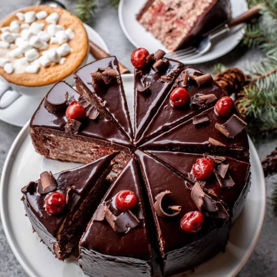 Chocolate Cherry Cake