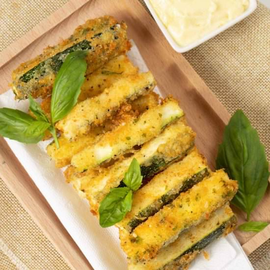Healthy Easy Zucchini Fries Recipe