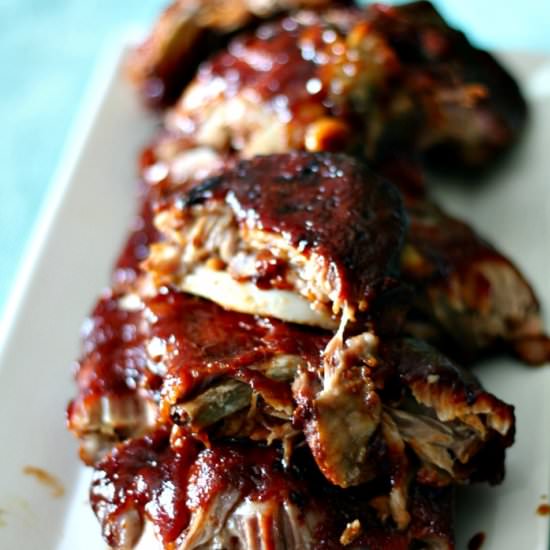 Fall off the Bone BBQ Baked Ribs