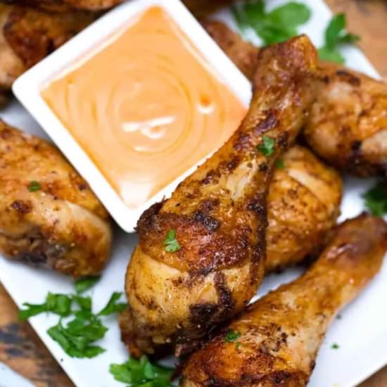 Air Fryer Chicken Drumsticks