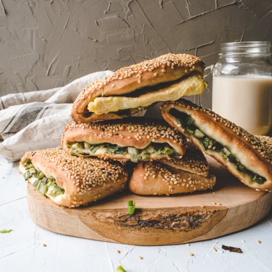 Crispy Taiwanese Scallion Shaobing